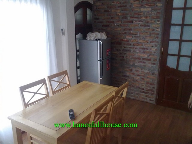 Duplex serviced apartment with 2 bedrooms for rent in Tay Ho, Ha Noi